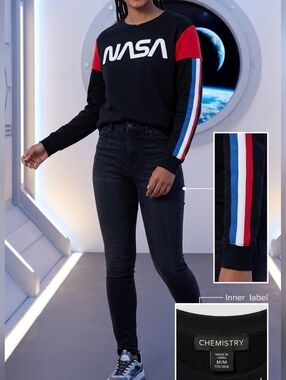 NASA Logo Graphic Long Sleeves